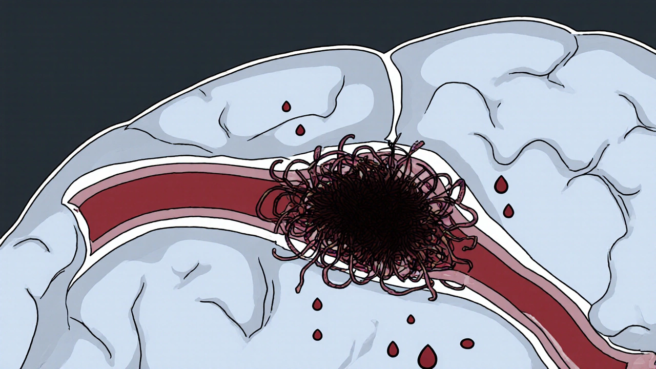 Dangers du caillot sanguin cérébral : symptômes, complications et prévention