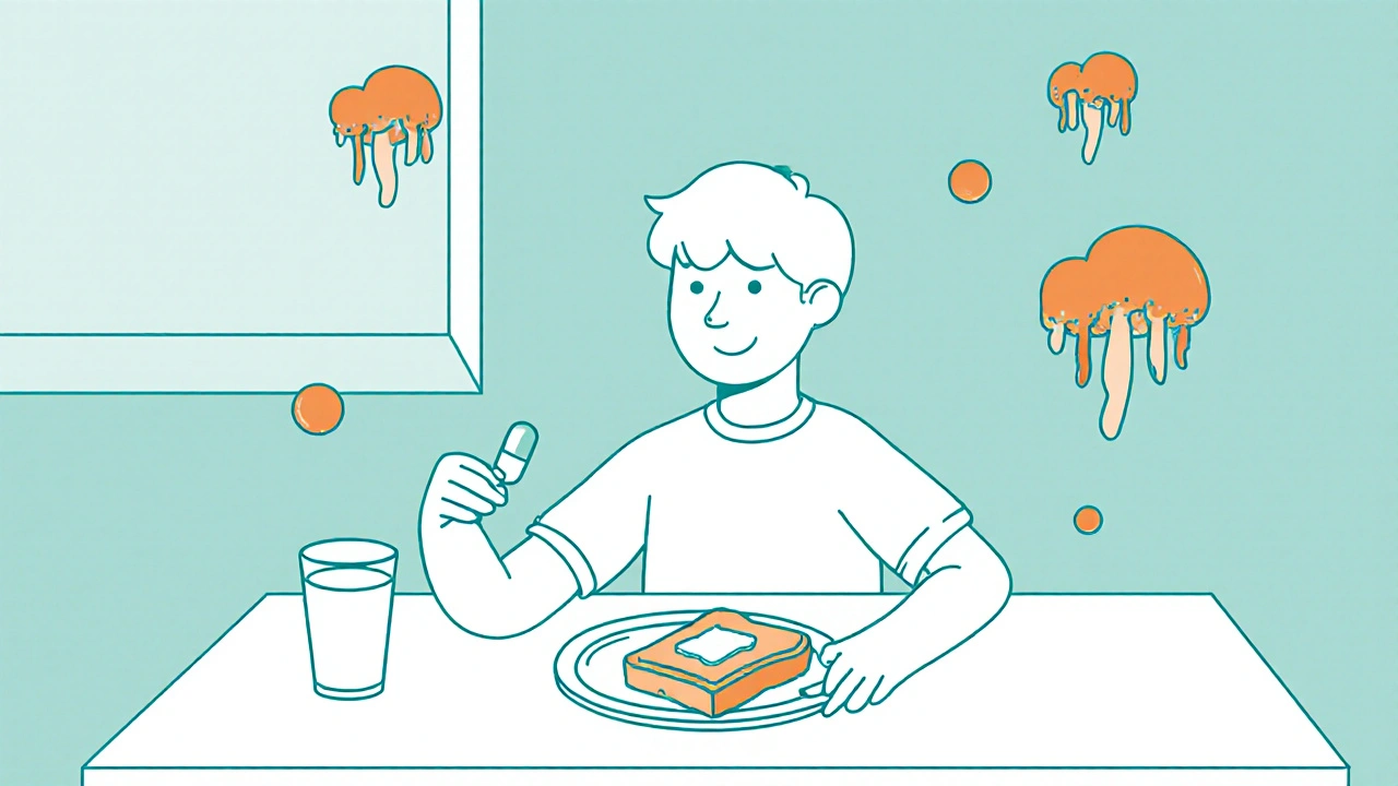 Impact de l'itraconazole sur les infections fongiques chez les patients atteints de mucoviscidose