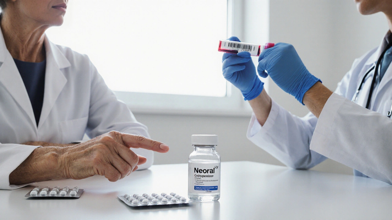 Neoral (Cyclosporine) : comparaison avec les autres immunosuppresseurs