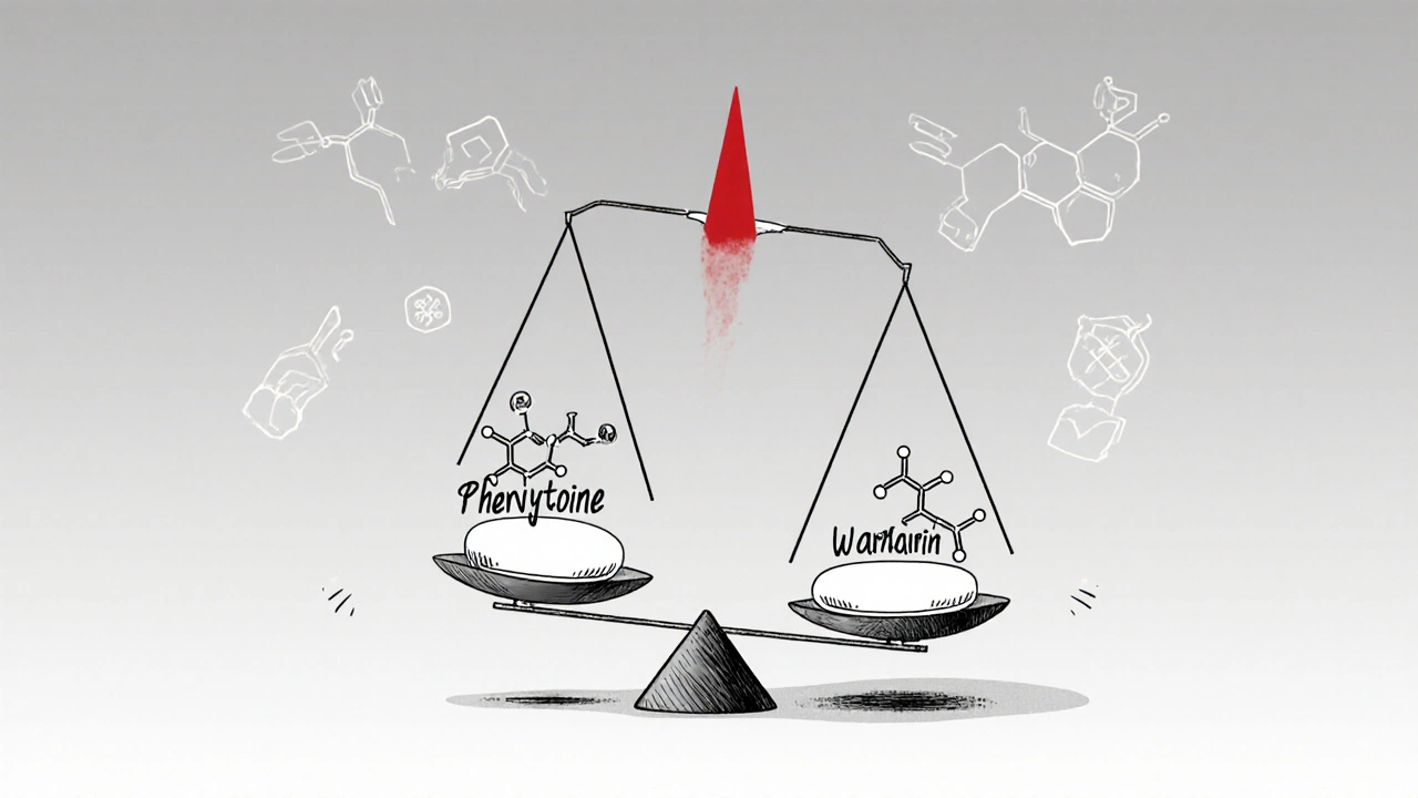 Phénytoine et Warfarine : Interactions mutuelles complexes et gestion clinique