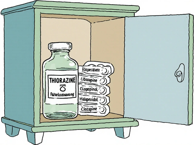 Thorazine (chlorpromazine) : comparaison avec les alternatives antipsychotiques