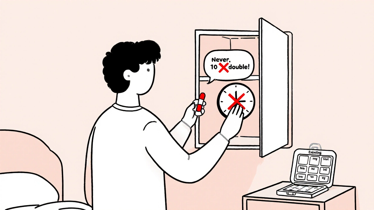 Comment gérer une dose oubliée en toute sécurité sans doubler