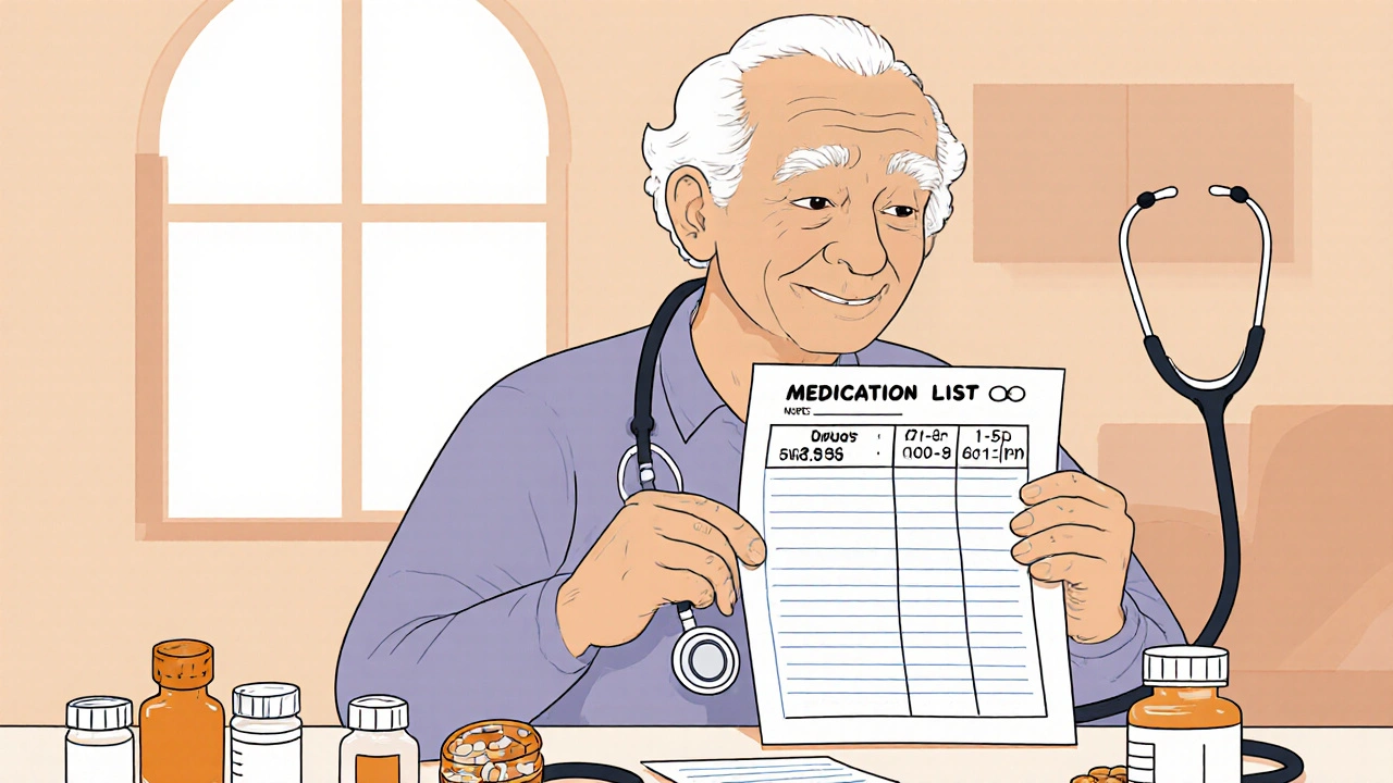 Garder une liste complète des médicaments pour une coordination des soins sécurisée