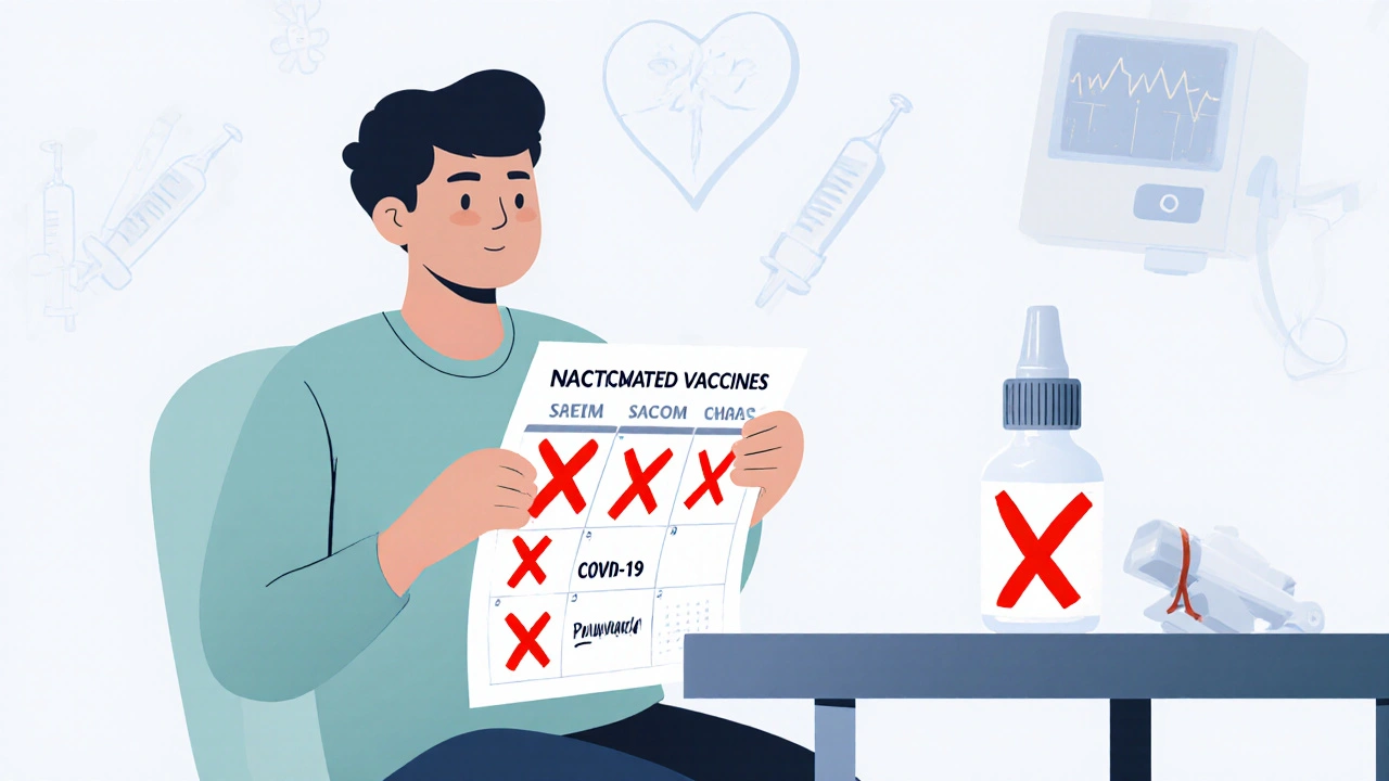 Vaccinations While on Immunosuppressants: Live vs Inactivated Guidance