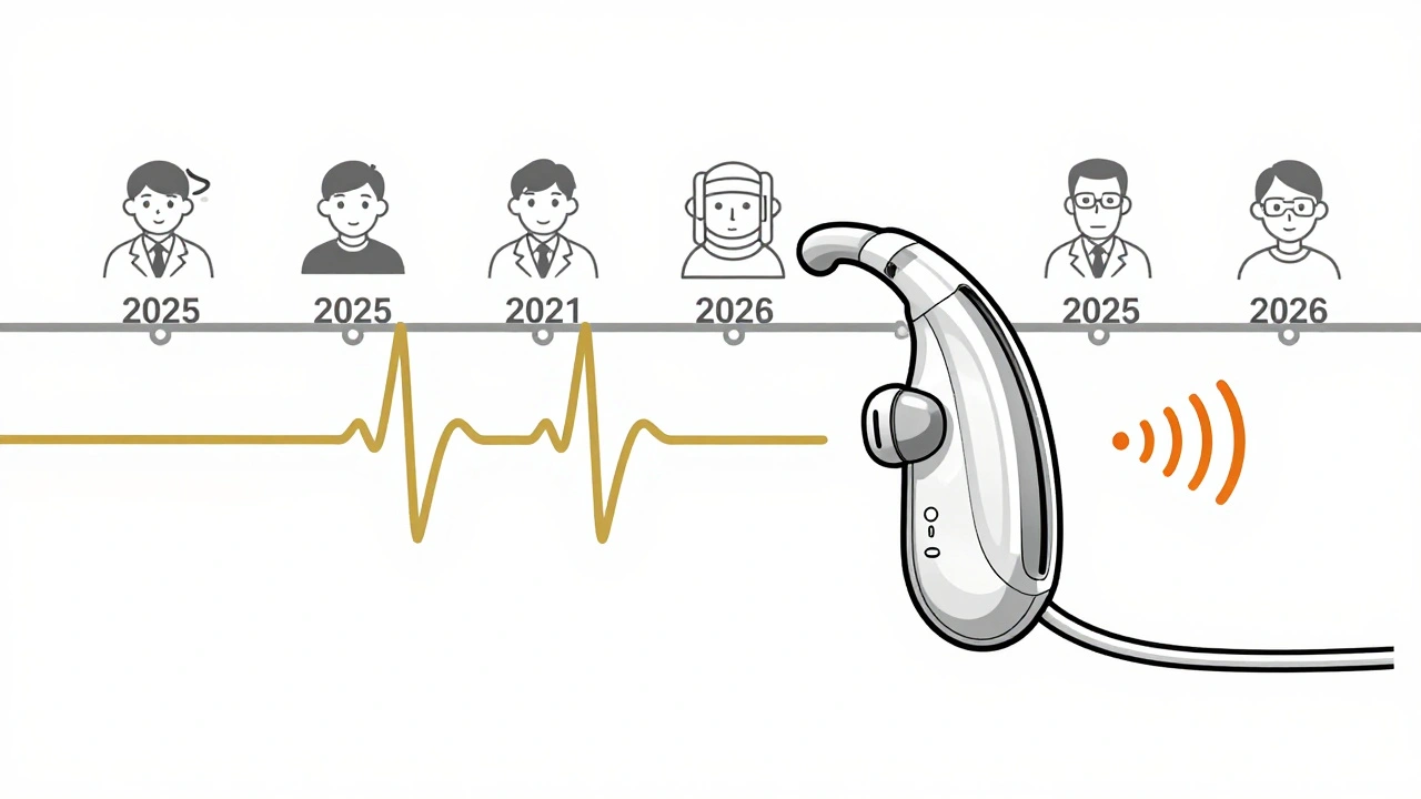 Aide auditive évoluant en dispositif de santé avec détection de chute et mesure d&#039;oxygène.
