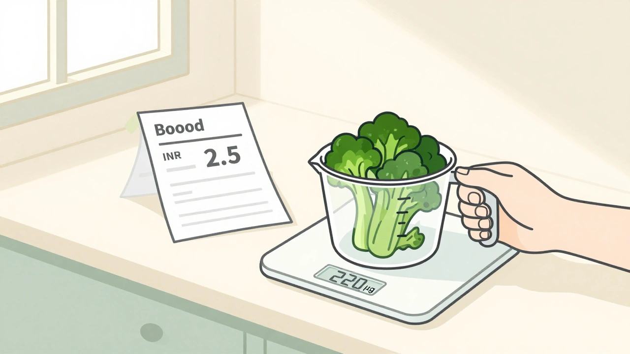 Aliments riches en vitamine K et interactions avec la warfarine pour un contrôle stable de l'INR