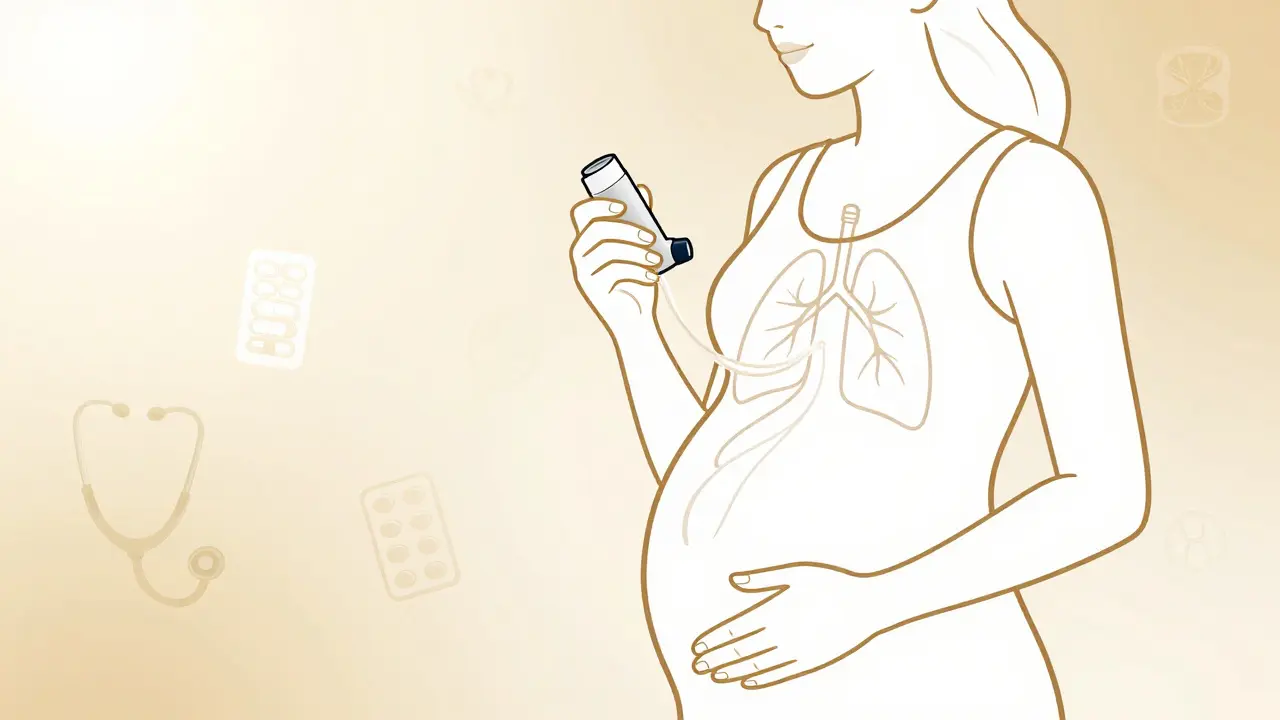 Asthme pendant la grossesse : sécurité des médicaments et santé du fœtus