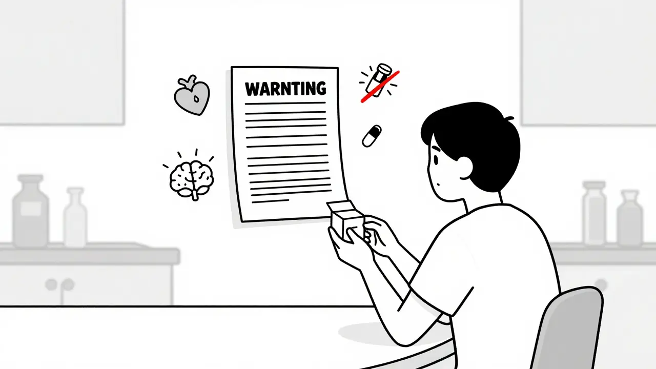 Comment lire les contre-indications et les avertissements sur les étiquettes des médicaments