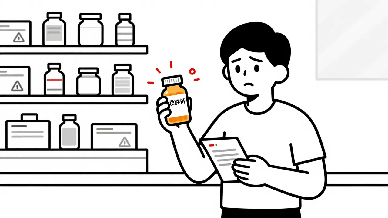 Que faire si vous recevez un médicament erroné de la pharmacie