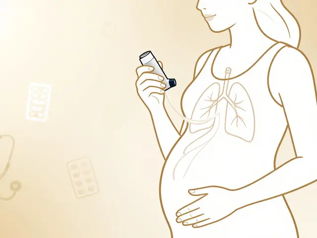 Asthme pendant la grossesse : sécurité des médicaments et santé du fœtus