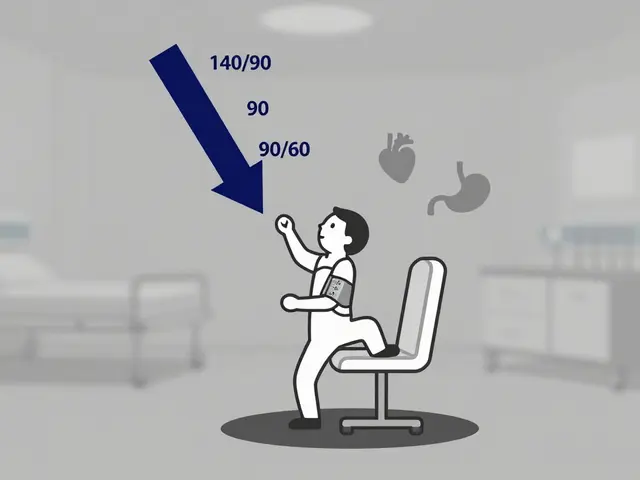 Neuropathie autonome : baisse de la pression artérielle et symptômes gastro-intestinaux