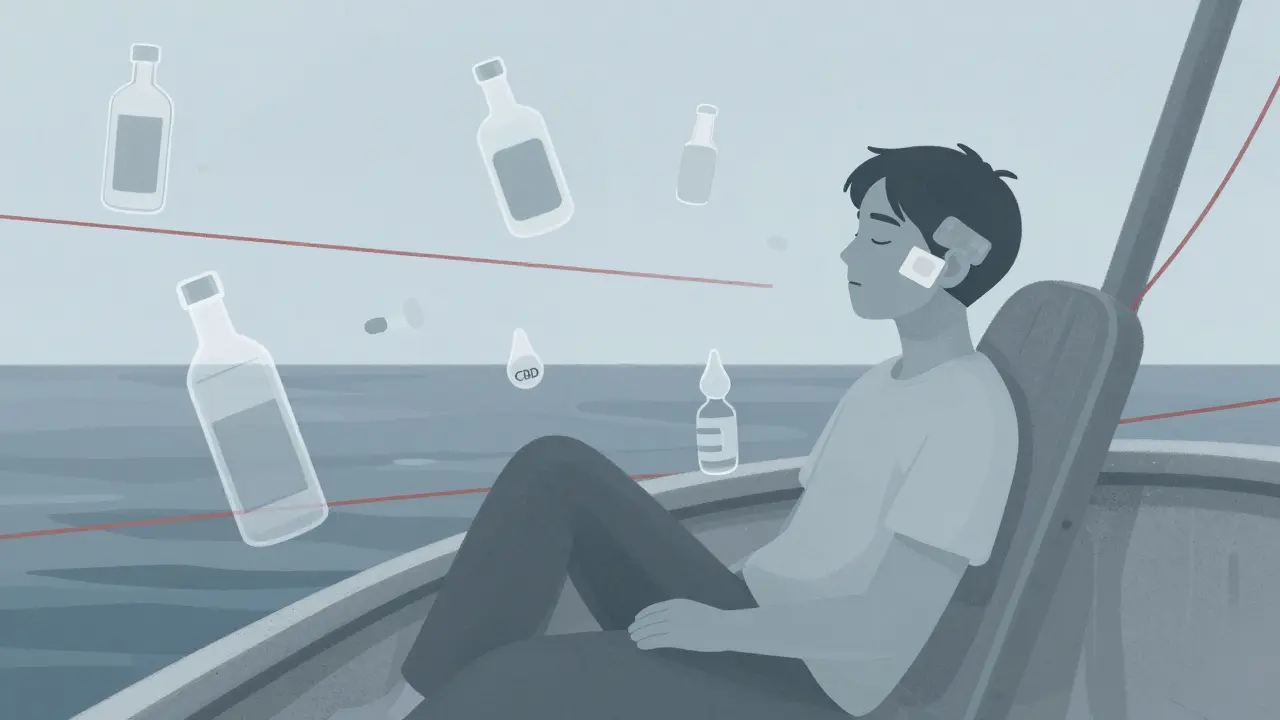 Médicaments contre le mal des transports : interactions entre la scopolamine et les sédatifs