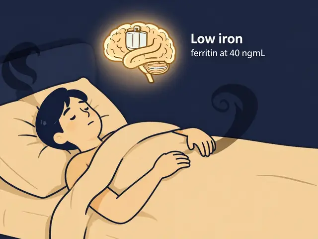Jambes sans repos et fer : seuils de ferritine et suppléments efficaces