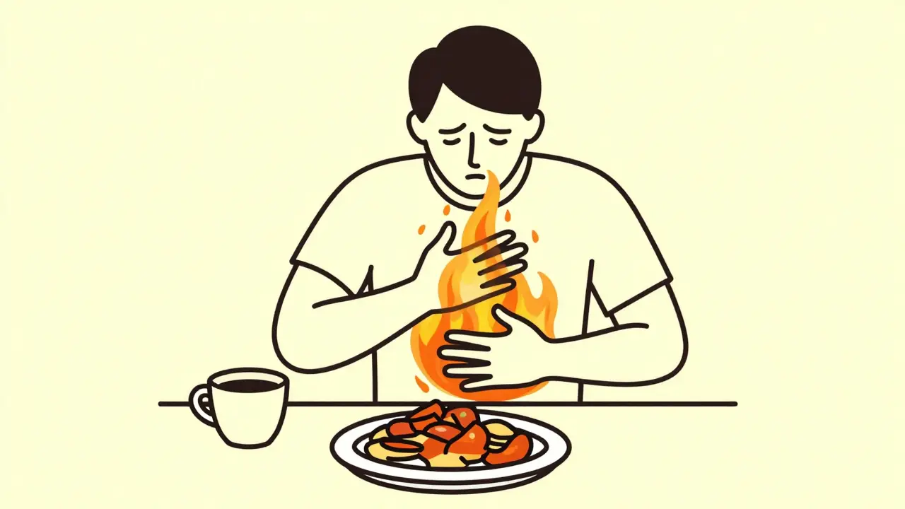 Médicaments contre les brûlures d'estomac sans ordonnance : Antiacides, Antagonistes H2 et IPP