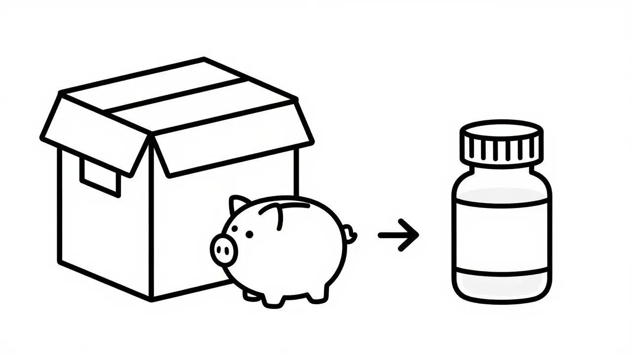 Comparaison visuelle entre achat en gros et achat unitaire