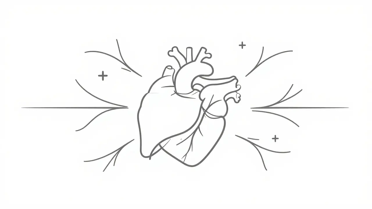 Forme abstraite de régénération hépatique dessinée en ligne continue